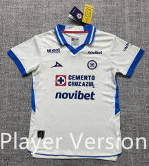 Player Version 26-27 Cruz Azul Away White Women Thailand Soccer Jersey AAA-4506