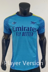 Player Version 26-27 Arsenal Goalkeeper Blue Thailand Soccer Jersey AAA-0871
