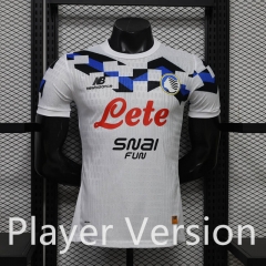 Player Version 26-27 Atalanta BC Away White Thailand Soccer Jersey AAA-888