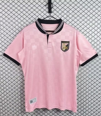 Retro Version 12-13 Palermo F.C Home Pink Thailand Soccer Jersey AAA-3257