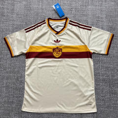 (S-4XL) 26-27 Roma Away Beige Thailand Soccer Jersey AAA-4506