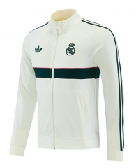 26-27 Real Madrid Beige Thailand Soccer Jacket-LH