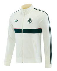 26-27 Real Madrid Beige Thailand Soccer Jacket-LH
