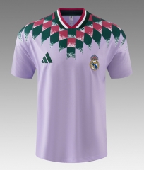 26-27 Retro Version Real Madrid Light Purple Thailand Soccer Training Jersey-418