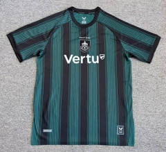 (S-4XL) 26-27 Burnley 2nd Away Black&Green Thailand Soccer Jersey AAA-8025
