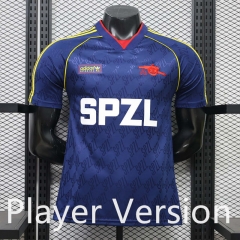 (S-3XL) Player Version 26-27 Retro Casual Version Arsenal Royal Blue Thailand Soccer Jersey AAA-888