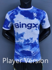 (S-3XL) Player Version 26-27 Pre-Match Chelsea Blue&White Thailand Soccer Jersey AAA-9926
