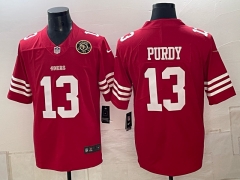 San Francisco 49ers Red #13 NFL Jersey-0840