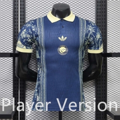(S-3XL) Player Version 26-27 Special Version Al-Nassr FC Blue Thailand Soccer Jersey AAA-888