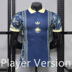 (S-3XL) Player Version 26-27 Special Version Al-Nassr FC Blue Thailand Soccer Jersey AAA-888