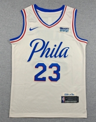 2027 Philadelphia 76ers #23 Beige NBA Jersey-1380