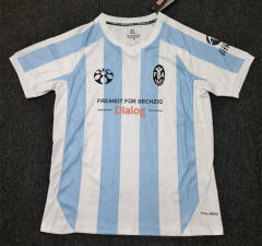 (S-4XL) 26-27 TSV 1860 München Home Blue&White Thailand Soccer Jersey AAA-6032