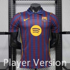 (S-3XL) Player Version 27-28 Special Version Barcelona Red&Blue Thailand Soccer Jersey AAA-888