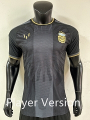 Player Version 26-27 Commemorative Edition Argentina Black Thailand Soccer Jersey AAA-0871