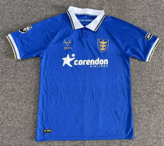 (S-4XL) 26-27 Hull City 2nd Away Blue Thailand Soccer Jersey AAA-8025