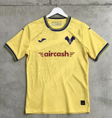 26-27 Hellas Verona FC Away Yellow Thailand Soccer Jersey AAA-417