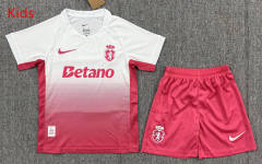 26-27 Special Version Sporting Clube de Portugal Red&White Kid/Youth Soccer Uniform-3162