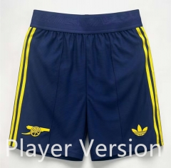 Player Version 26-27 Arsenal Away Royal Blue Thailand Soccer Shorts-5805