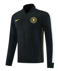 26-27 Chelsea Black Thailand Soccer Jacket-LH