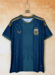 (S-4XL) 26-27 ‌Messi Retired Version Argentina Royal Blue Thailand Soccer Jersey AAA-2483