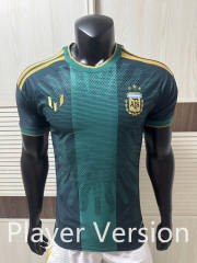 Player Version 26-27 Commemorative Edition Argentina Dark Green Thailand Soccer Jersey AAA-9812