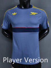 (S-3XL) Player Version 26-27 Retro Version Arsenal Grey Thailand Soccer Jersey AAA-9926