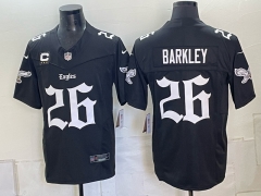 Philadelphia Eagles 7 Generations Black #26 NFL Jersey-0840