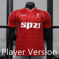 (S-3XL) Player Version 26-27 Retro Casual Version Liverpool Red Thailand Soccer Jersey AAA-888