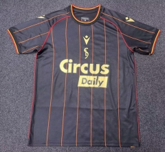 (S-4XL) 26-27 Standard Liège Away Black Thailand Soccer Jersey AAA-4692