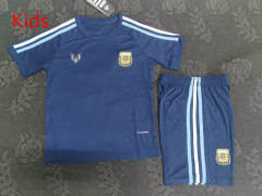 26-27 Joint Version Argentina Blue Kids/Youth Soccer Uniform-4714
