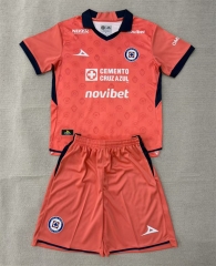 26-27 Cruz Azul Goalkeeper Orange Soccer Uniform-AY