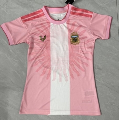26-27 Argentina Pink Women Thailand Soccer Jersey AAA-1905