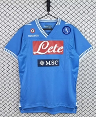 Retro Version 12-13 Napoli Home Blue Thailand Soccer Jersey AAA-3257