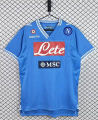 Retro Version 12-13 Napoli Home Blue Thailand Soccer Jersey AAA-3257