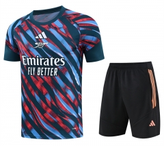 26-27 Special Version Arsenal Blue&Red Thailand Soccer Training Uniform-418