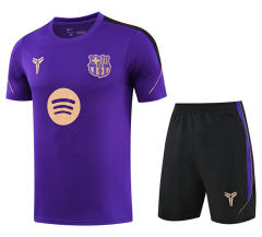 26-27 Barcelona Purple Thailand Soccer Training Uniform-418