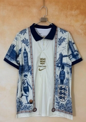 (S-4XL) 26-27 Special Version England Beige Thailand Soccer Jersey AAA-2483