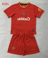 26-27 Middlesbrough Home Red Kids/Youth Soccer Uniform-AY