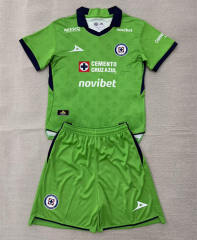 26-27 Cruz Azul Goalkeeper Green Soccer Uniform-AY