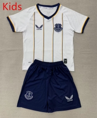 26-27 Everton Away White Kids/Youth Soccer Uniform-AY