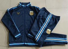 26-27 Argentina Royal Blue Thailand Soccer Jacket Uniform-815