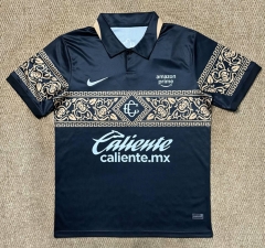 (S-4XL) 26-27 Deportivo Guadalajara 3rd Away Black Thailand Soccer Jersey AA