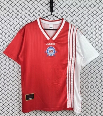 Retro Version 96-97 Argentinos Juniors Home Red Thailand Soccer Jersey AAA-3257
