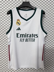 26-27 Real Madrid White NBA Jersey-2044