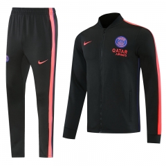 26-27 PSG Black Thailand Soccer Jacket Uniform-LH