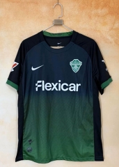 (S-4XL) With Sponsor 26-27 Elche CF 2nd Away Black&Green Thailand Soccer Jersey AAA-2483