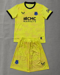 26-27 Everton Goalkeeper Yellow Soccer Uniform-AY