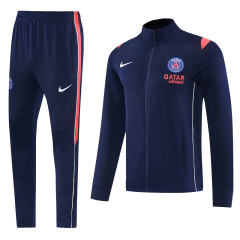 26-27 PSG Royal Blue Thailand Soccer Jacket Uniform-LH