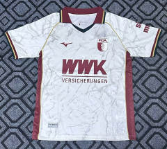 (S-4XL) 26-27 FC Augsburg Home White Thailand Soccer Jersey AAA-2483