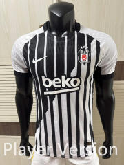 Player Version 26-27 Beşiktaş JK 2nd Away White&Black Thailand Soccer Jersey AAA-9812